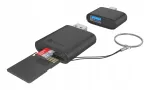 Kaardilugeja ICY BOX IB-CR204-CU3, USB 3.2 Gen 1, Type-A/Type-C