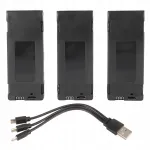 Aku 2600mAh 3,7V droonile E88MAX E99MAX, 3 tk