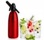 Sooda valmistamise masin 1L QUICK SODA ART SA-01D punane
