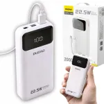 V&auml;line aku 20000mAh, 22.5W USB-C, 20W kaabel