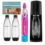 Laadimisaparaat SodaStream Terra must, 2 pudelit, CO2, retseptiraamat e-kirjas