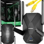 Traadita WiFi 6 v&otilde;imendi, 5 GHz, 1500 Mbps, 802.11bax repeater