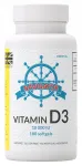 Toidulisand Navigator D3-vitamiini, 180 kapslit