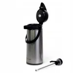 Termos pumpaga KAMILLE, terasest, 1,9 l