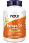NOW Foods Borage Oil 1000mg toidulisand, 120 kapslit