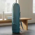 Avar sinine spordikott joogamatile rihmaga