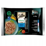 SHEBA Nature's m&auml;rg kassitoit kalamaitsega kastmes, 4 x 85 g