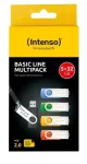 Intenso Basic Line 16GB USB 2.0 m&auml;lupulk, 5 tk, erinevad v&auml;rvid