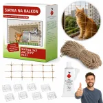 Kaitsev r&otilde;duv&otilde;rk kassidele ja lindudele, 2x3 m, paigaldatav ilma puurimiseta
