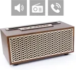 Bluetooth k&otilde;lar FM raadioga, retro stiilis, 8W v&otilde;imsus