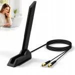 WiFi antenn, kahe sagedusribaga, 2.4GHz / 5GHz, RP-SMA, 9dBi, 2026