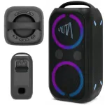 TechniSat WUMMSBOX kaasaskantav Bluetooth k&otilde;lar 80W IPX4 USB AUX TWS must