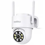 V&auml;lis-IP-kaamera Reobiux, WiFi, 1080P, IP66, IR &ouml;&ouml;vaade, helisignaal