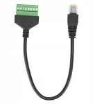 PVC RJ45 pistik roheline ilma klemmita