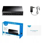 CUDY GS108 v&otilde;rgu l&uuml;liti, 8 porti, gigabit, metallkorpus, VLAN