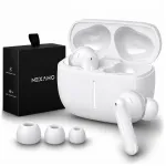 Juhtmevabad in-ear Bluetooth 6.0 ANC ENC k&otilde;rvaklapid, valged, Bass