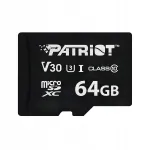 Micro SDXC kaart Patriot VX V30 U3 64GB UHS-I Class 10