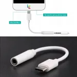 Mobiiltelefoni lisaseade USB-C kuni 3,5 mm helikaabli adapter