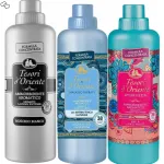 Pesupehmendajate komplekt Tesori, 3 x 760 ml: Muschio, Thalasso, Ayurveda
