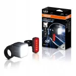 Jalgratta tuled OSRAM ees ja taga 50 lux StVZO USB