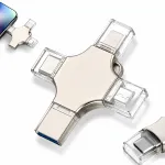 USB-m&auml;lupulk 256GB, 4 &uuml;hendust: USB-C, Lightning, Micro-USB, USB