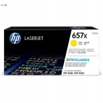 HP 657X geel-kollane toonerikassett printeritele