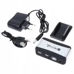 USB jagaja 2.0, 7 &uuml;hendust, eraldi l&uuml;lititega