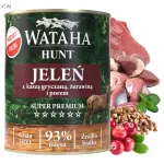 Wataha Hunt m&auml;rg koeratoit p&otilde;draliha ja tatariga, 800 g