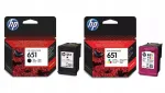 HP 651 tindikassetid C2P10AE, C2P11AE