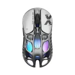 Gravastar X Pro Interstellar Silver arvutihiir, 49 g, 32000 DPI, PAW3950, 8000 Hz