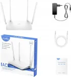 Juhtmevaba ruuter Cudy WR1300, 2.4/5 GHz, 5x gigabit pordi, VLAN
