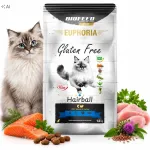 EUPHORIA kuiv kassitoit kalkuni ja l&otilde;hega, gluteenivaba, 1,5 kg