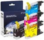 Tindikassetid Brother LC1240, 4 tk., sobivad DCP-J525W, DCP-J725DW printeritele