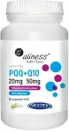 Toidulisand ALINESS PQQ 20 mg + koens&uuml;&uuml;m Q10 50 mg, 60 kapslit