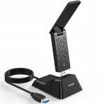 V&auml;line juhtmevaba v&otilde;rgukaart EDUP WiFi 6 USB EP-AX1675GS