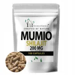 Toidulisand Mumio Shilajit Strong Extract 200mg, 100 kapslit, fulvohappega 20%