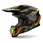 AIROH Twist 3 Toxic Gloss mootorratturi kiiver