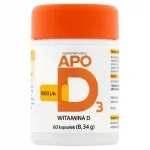 Toidulisand APO D3 1000 IU, 60 kapslit
