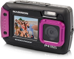 Digitaalkaamera HD 14MPX veekindel 2x LCD MicroSD selfie tuli
