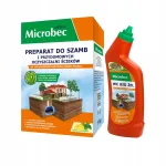Septikubakterid MICROBEC ULTRA, 1 kg, sidrunil&otilde;hn + tualeti biogeel, 500 ml