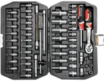 YATO t&ouml;&ouml;riistakomplekt koos padrunv&otilde;tmega 56 tk 1/4" YT-14501