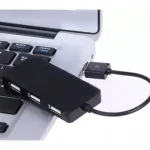 Kompaktne USB jagaja, 4x USB 2.0 pesa