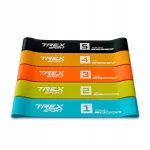 Fitness vastupidavuskummide komplekt Trex Sport, 5 tk