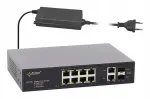 V&otilde;rgul&uuml;liti Poe Pulsar SFG108-90W, 8x Gigabit PoE 802.3af/at, 2x uplink, 2x SFP
