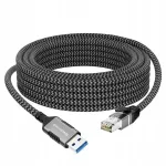 USB-A kuni RJ45 v&otilde;rgukaart, 2 m, 1 Gb/s