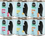 Cosma Nature niiske kassitoit erinevate maitsetega komplekt, 6 x 280 g