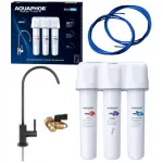 Joomisvee filter AQUAPHOR ECO PRO musta kraaniga