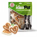 IDEA PET O! Hearts kuiv koeratoit k&uuml;&uuml;likuliha maitsega, 500 g