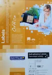 Rayfilm kleepuvad valged mati etikettidelehed, 210x148,5 mm, laser- ja tindiprinteritele, 100 lehte