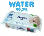 Niisked salvr&auml;tikud lastele MORS WATER AQUA 50 tk, 99,2 % vett